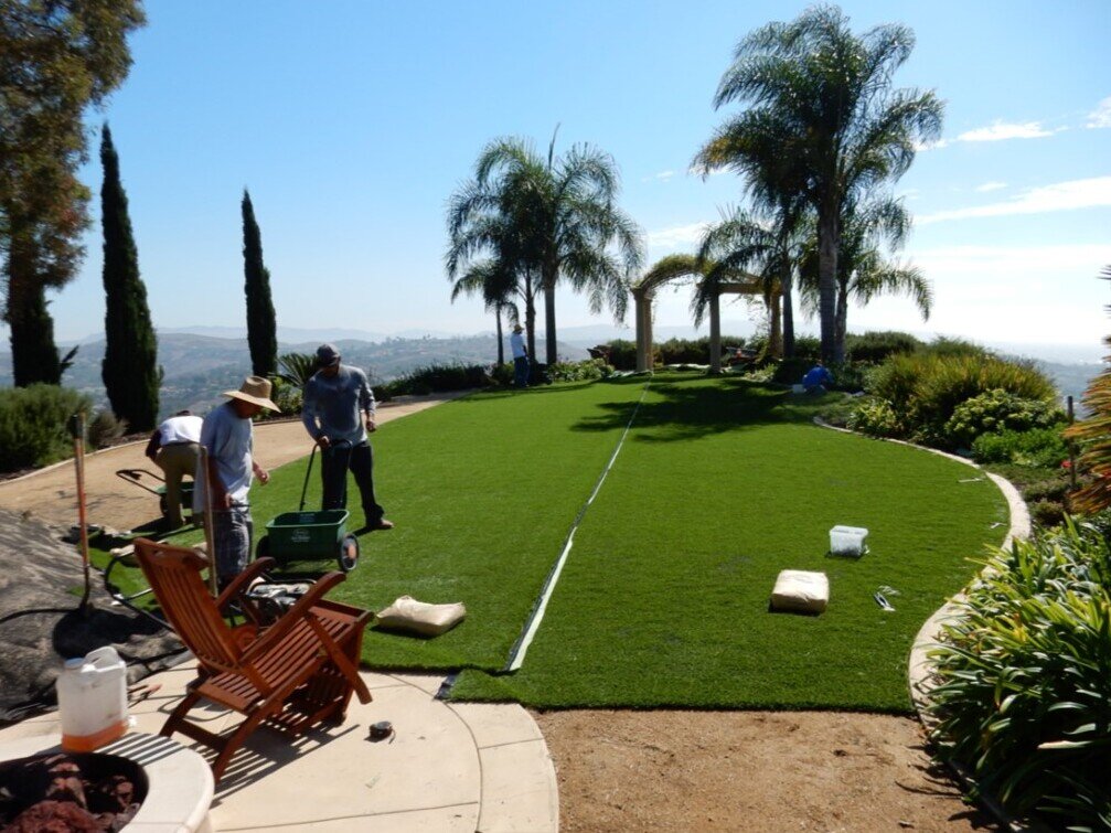 Artificial Grass Replacement, Clean-R Turf, Corona, CA