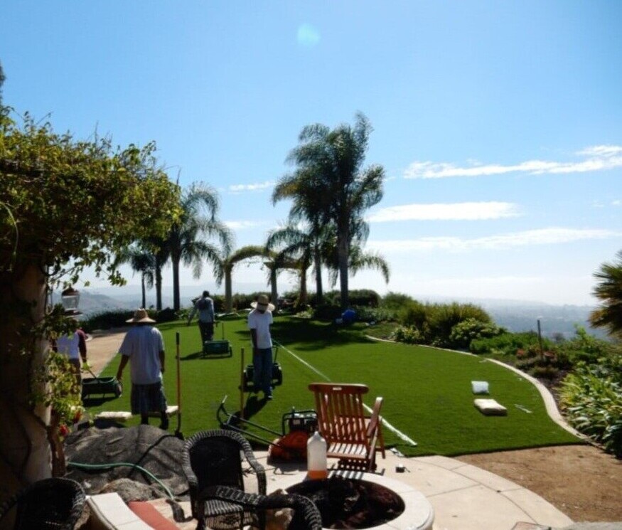 Artificial Grass Replacement, Clean-R Turf, Corona, CA